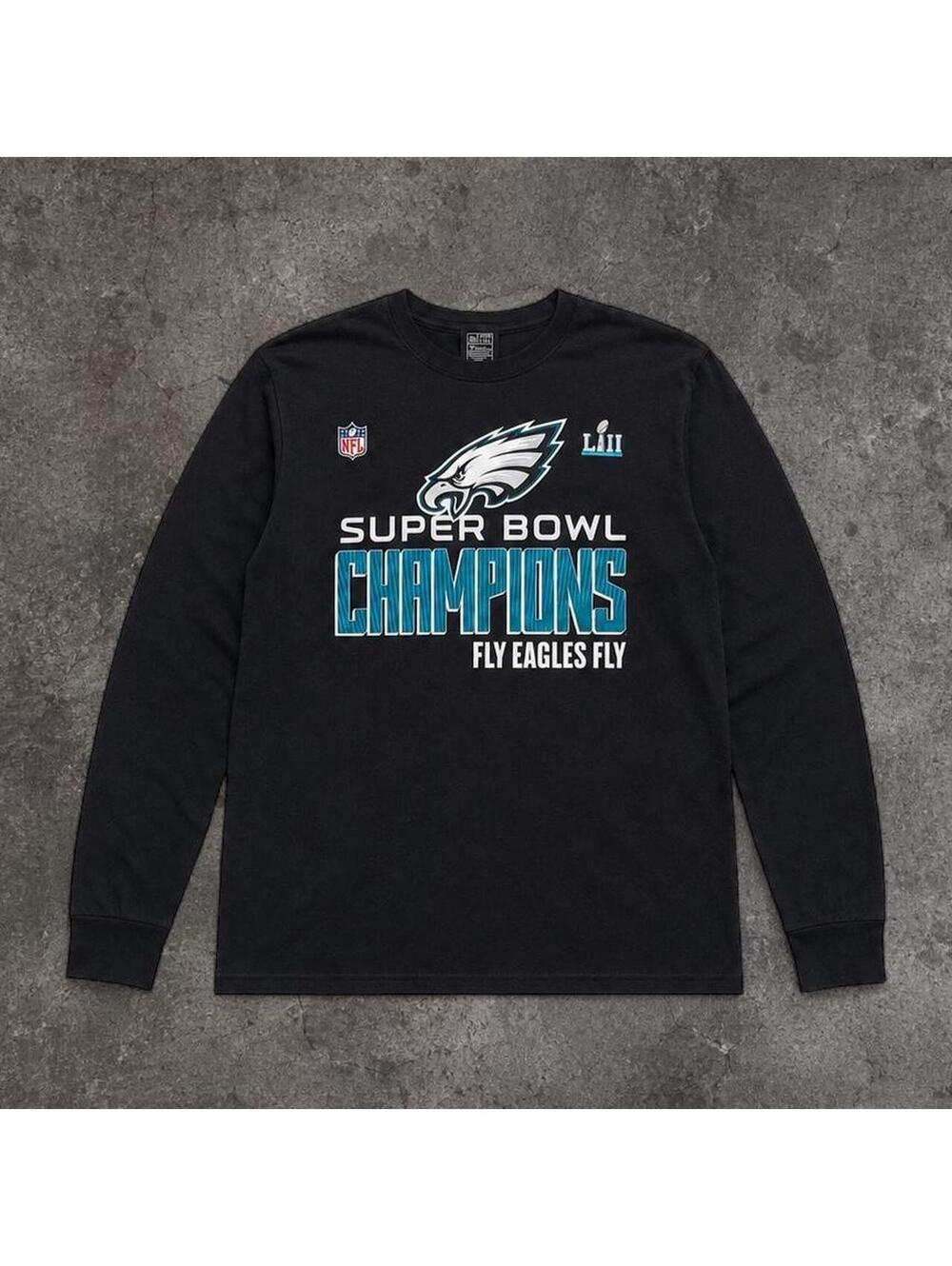 Beautiful vintage NFL Philadelphia Eagles Super Bowl Champions long sleeve shirt